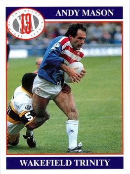 1991 Merlin Rugby League #87 Andy Mason Front